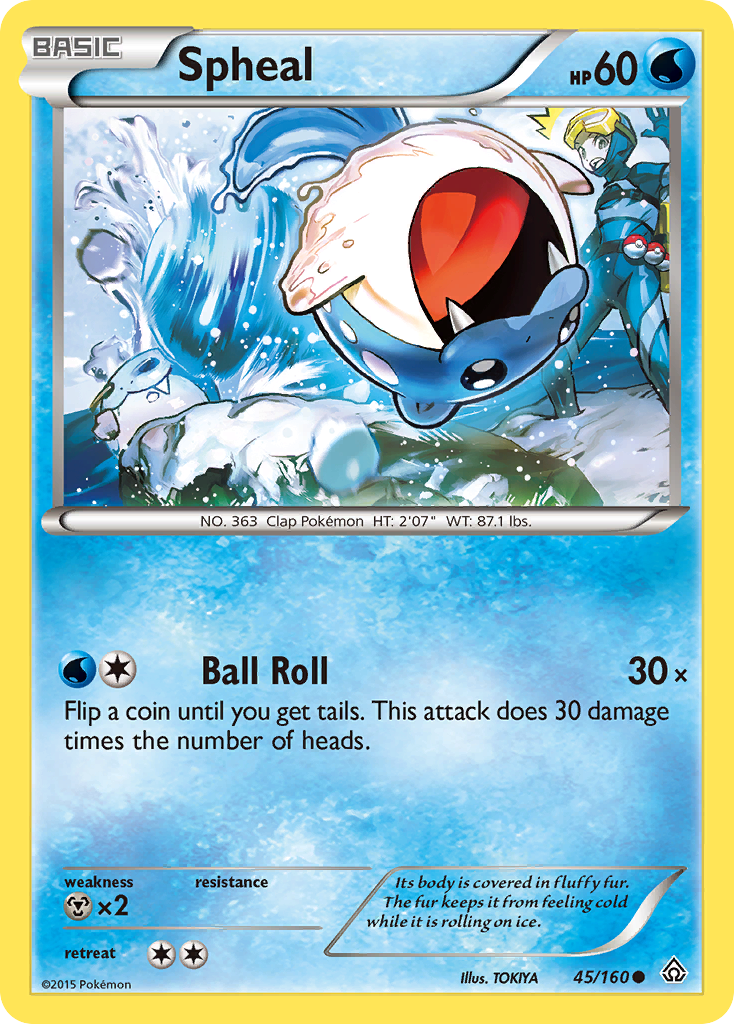 Spheal (45/160) [XY: Primal Clash] | Gamers Paradise