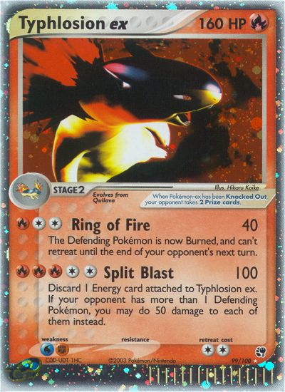 Typhlosion ex (99/100) [EX: Sandstorm] | Gamers Paradise