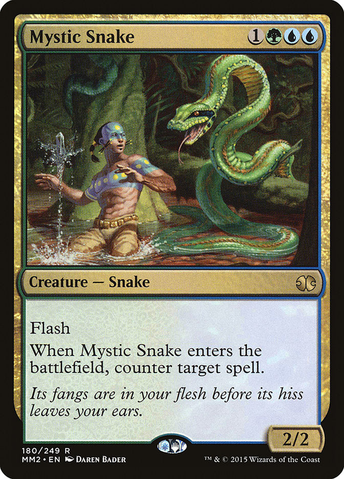 Mystic Snake [Modern Masters 2015] | Gamers Paradise