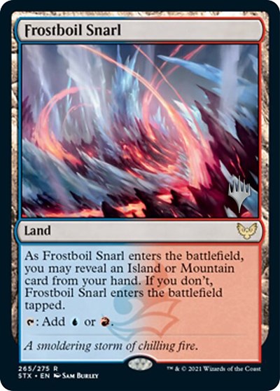 Frostboil Snarl (Promo Pack) [Strixhaven: School of Mages Promos] | Gamers Paradise