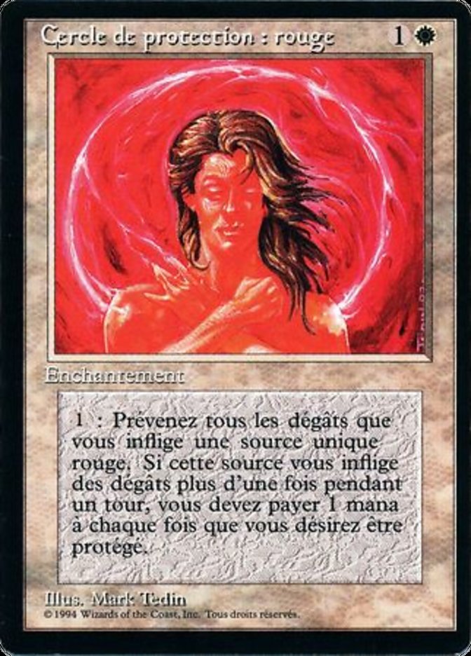 Circle of Protection: Red [Foreign Black Border] | Gamers Paradise