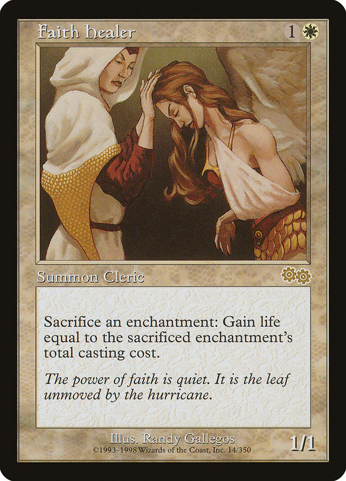 Faith Healer [Urza's Saga] | Gamers Paradise