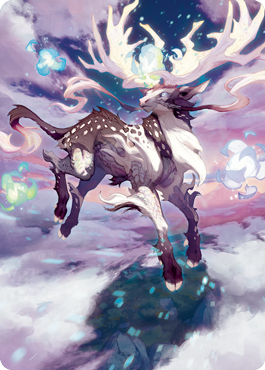 Hinata, Dawn-Crowned Art Card [Kamigawa: Neon Dynasty Art Series] | Gamers Paradise