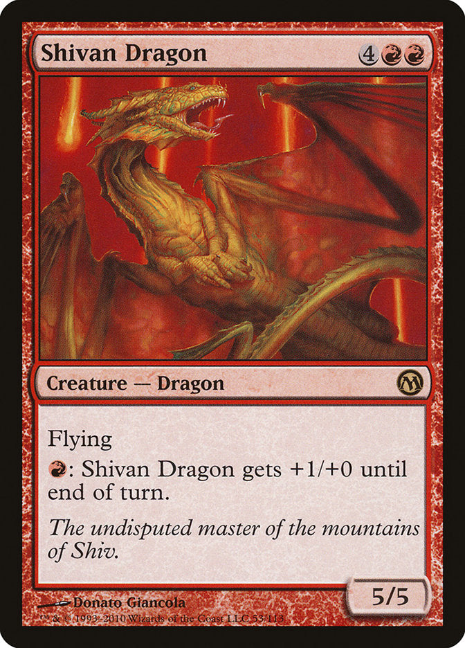 Shivan Dragon [Duels of the Planeswalkers] | Gamers Paradise