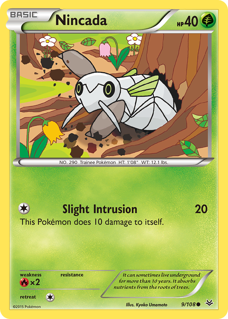 Nincada (9/108) [XY: Roaring Skies] | Gamers Paradise