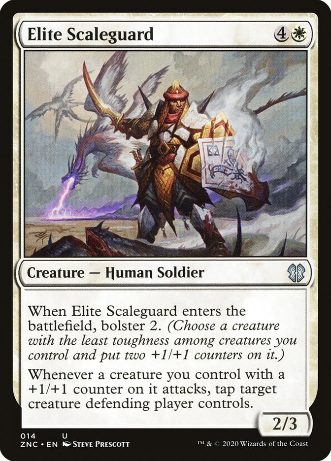 Elite Scaleguard [Zendikar Rising Commander] | Gamers Paradise