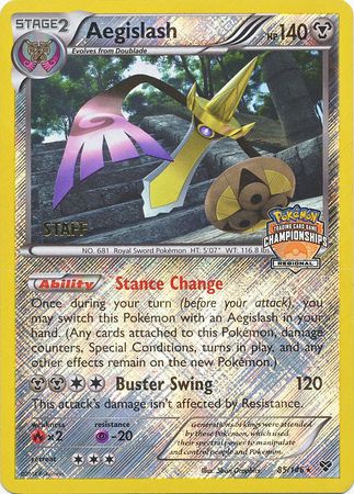 Aegislash (85/146) (Regional Championship Promo Staff) [XY: Base Set] | Gamers Paradise