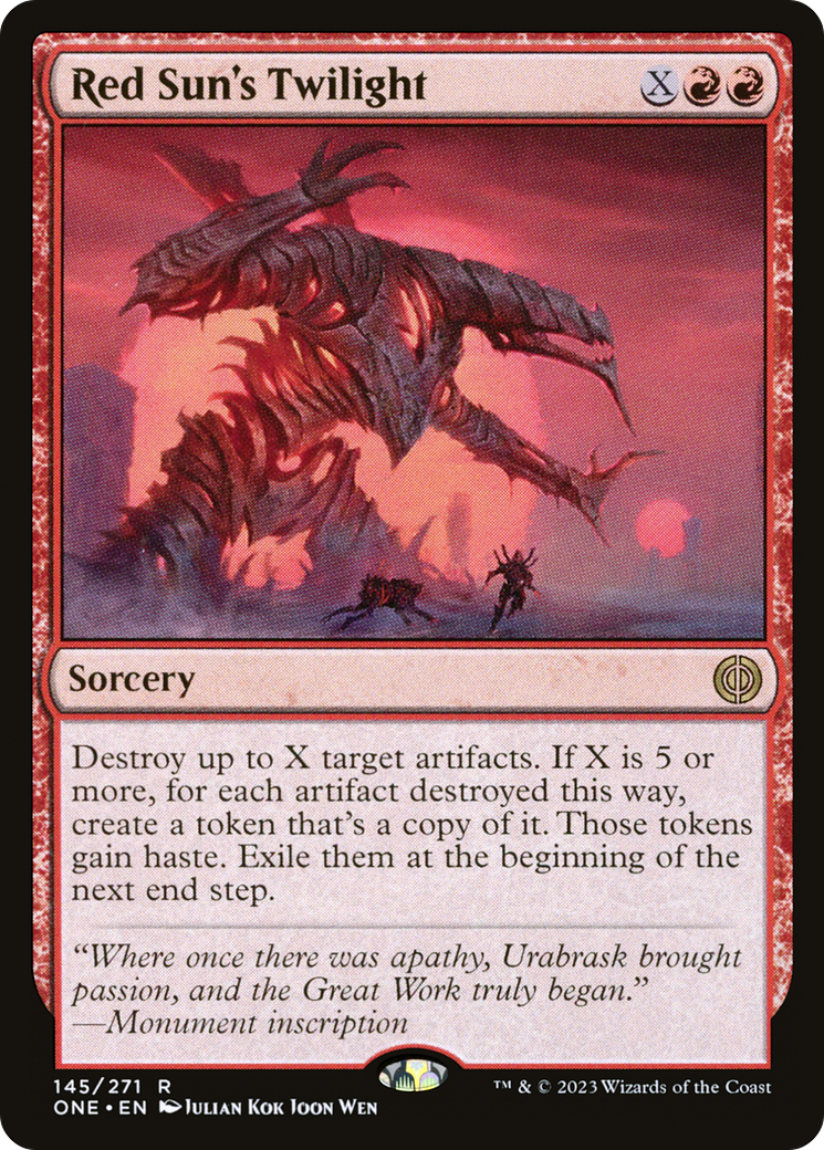 Red Sun's Twilight [Phyrexia: All Will Be One] | Gamers Paradise