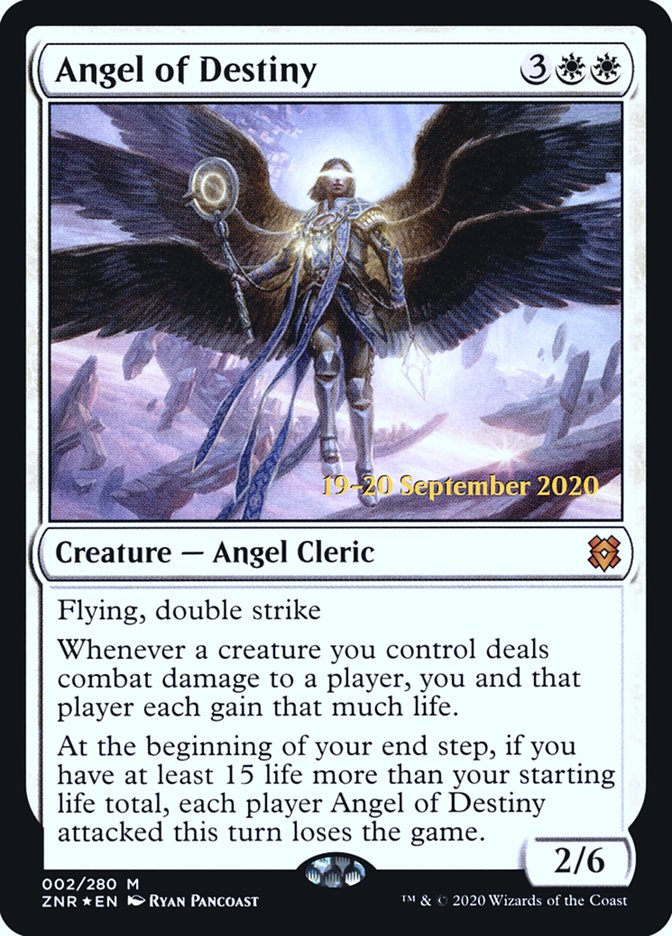 Angel of Destiny [Zendikar Rising Prerelease Promos] | Gamers Paradise