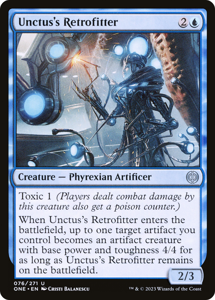 Unctus's Retrofitter [Phyrexia: All Will Be One] | Gamers Paradise