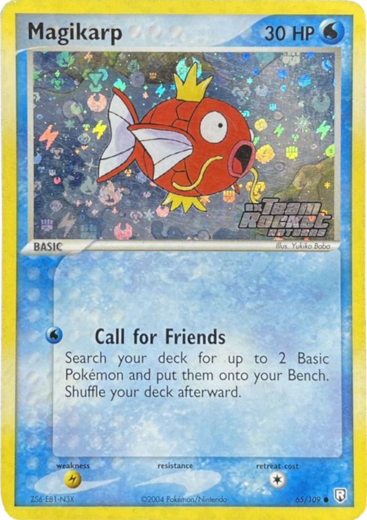 Magikarp (65/109) (Stamped) [EX: Team Rocket Returns] | Gamers Paradise
