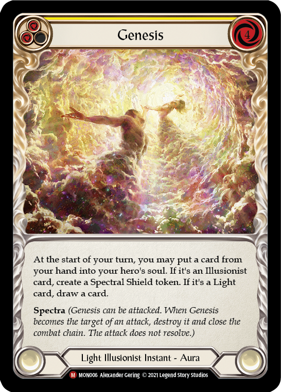 Genesis [MON006-RF] 1st Edition Rainbow Foil | Gamers Paradise