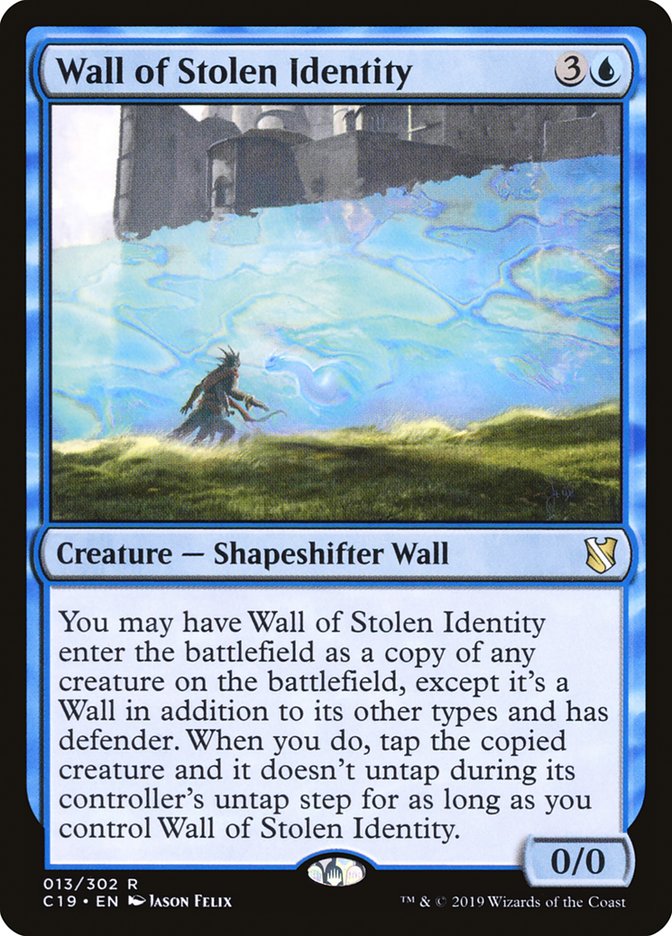 Wall of Stolen Identity [Commander 2019] | Gamers Paradise