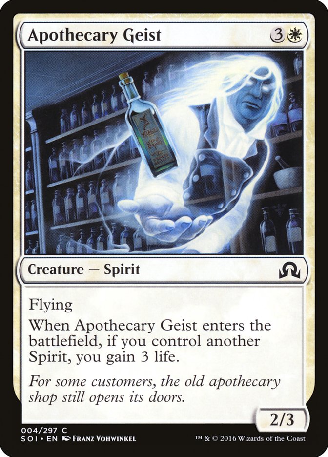 Apothecary Geist [Shadows over Innistrad] | Gamers Paradise
