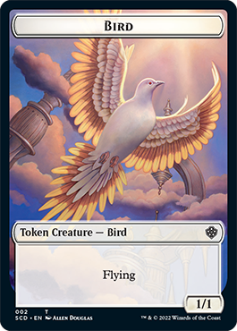 Bird // Faerie Double-Sided Token [Starter Commander Decks] | Gamers Paradise