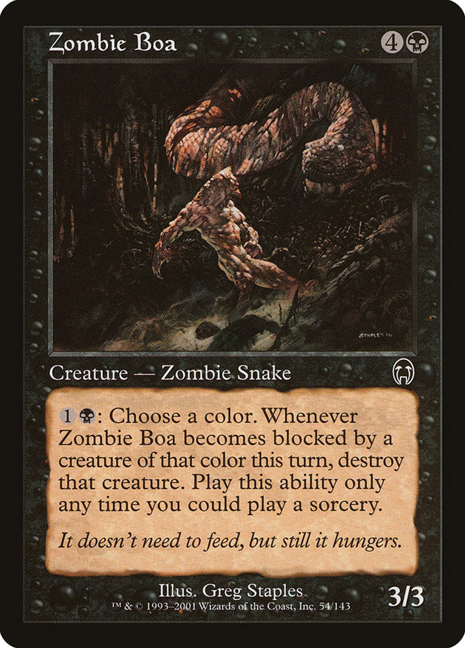 Zombie Boa [Apocalypse] | Gamers Paradise