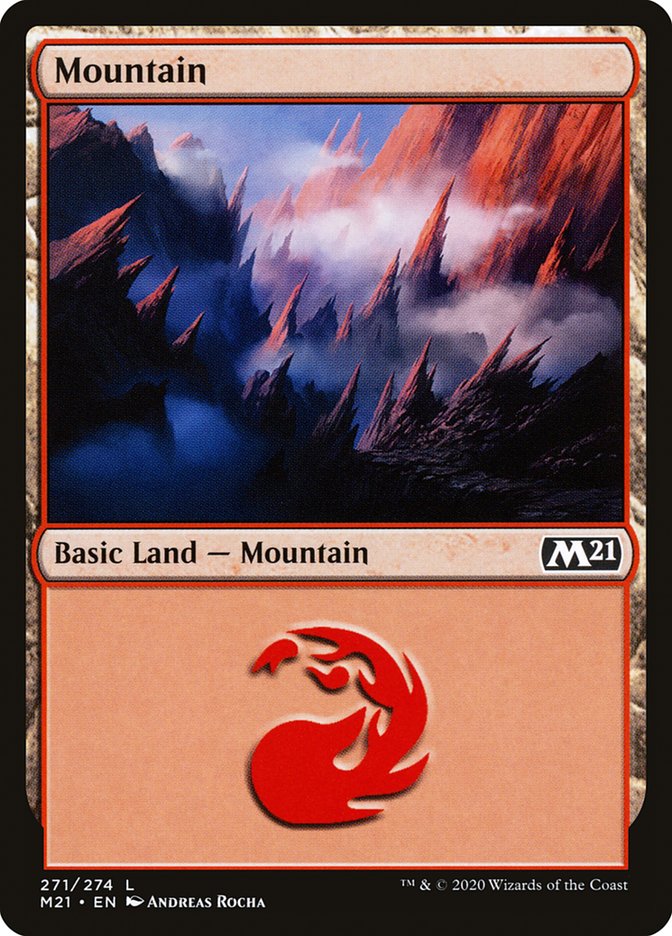 Mountain (271) [Core Set 2021] | Gamers Paradise