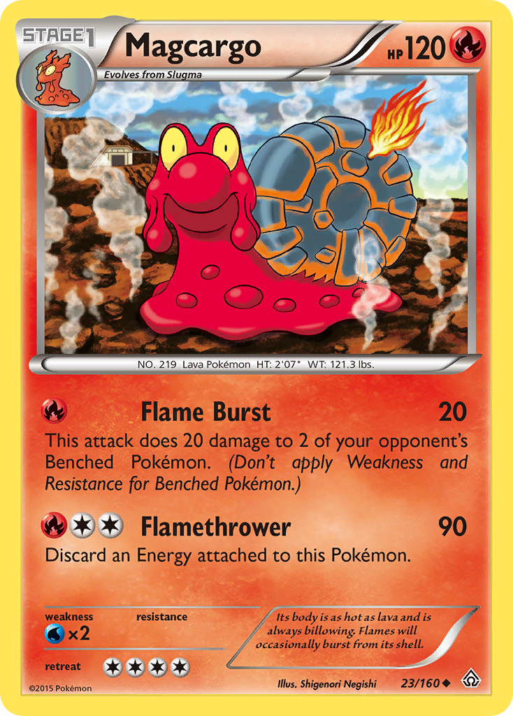 Magcargo (23/160) [XY: Primal Clash] | Gamers Paradise