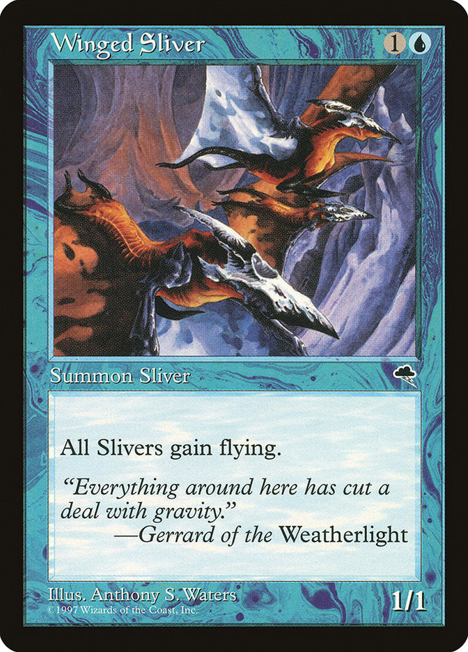 Winged Sliver [Tempest] | Gamers Paradise