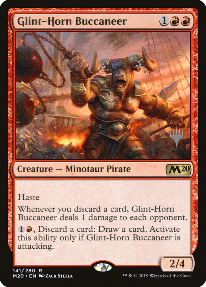 Glint-Horn Buccaneer (Promo Pack) [Core Set 2020 Promos] | Gamers Paradise