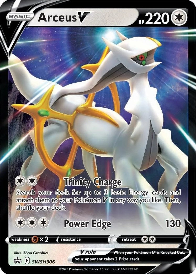 Arceus V (SWSH306) [Sword & Shield: Black Star Promos] | Gamers Paradise