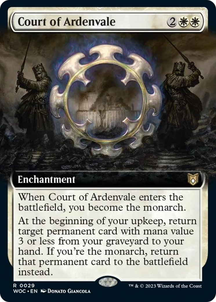 Court of Ardenvale (Extended Art) [Wilds of Eldraine Commander] | Gamers Paradise