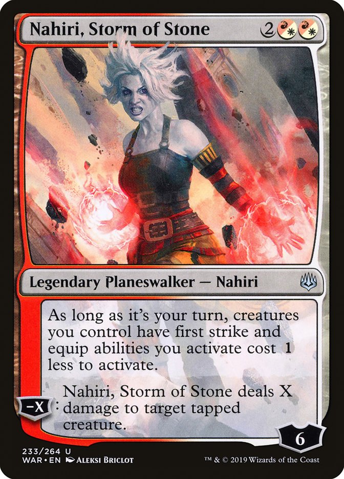 Nahiri, Storm of Stone [War of the Spark] | Gamers Paradise