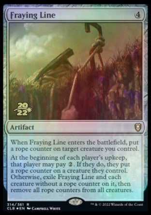 Fraying Line [Commander Legends: Battle for Baldur's Gate Prerelease Promos] | Gamers Paradise