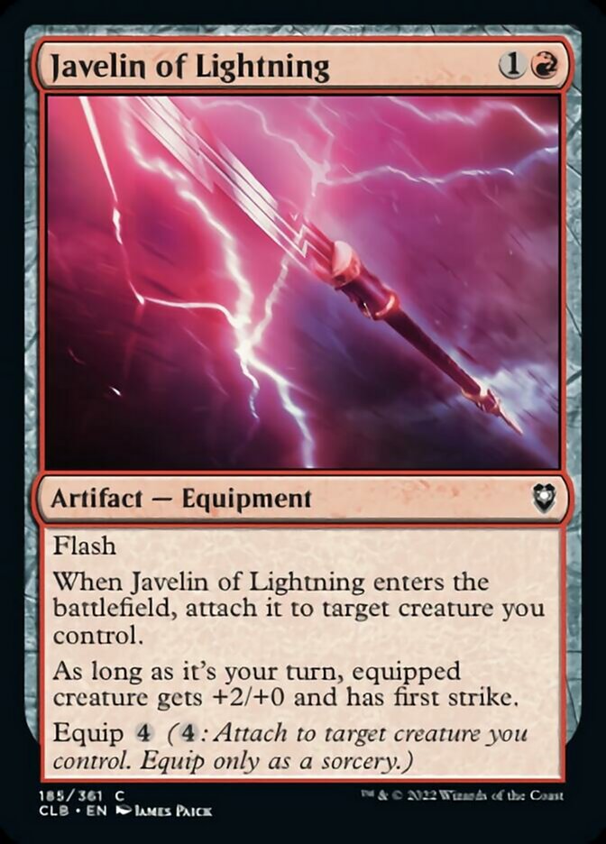 Javelin of Lightning [Commander Legends: Battle for Baldur's Gate] | Gamers Paradise