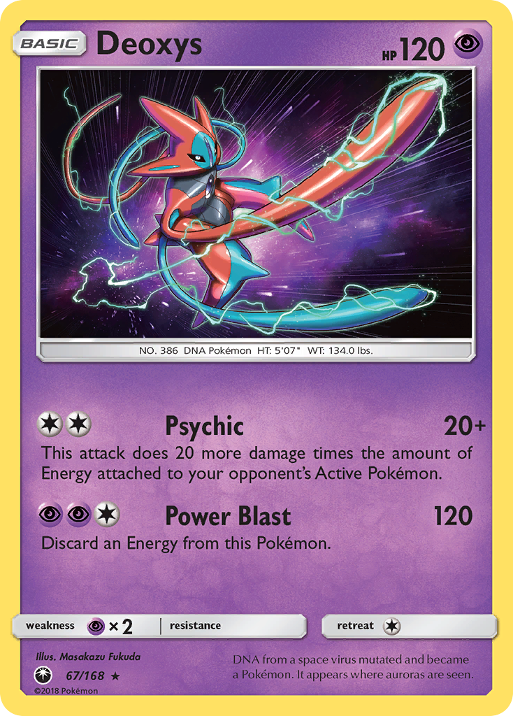 Deoxys (67/168) [Sun & Moon: Celestial Storm] | Gamers Paradise