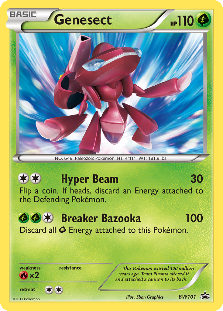 Genesect (BW101) [Black & White: Black Star Promos] | Gamers Paradise