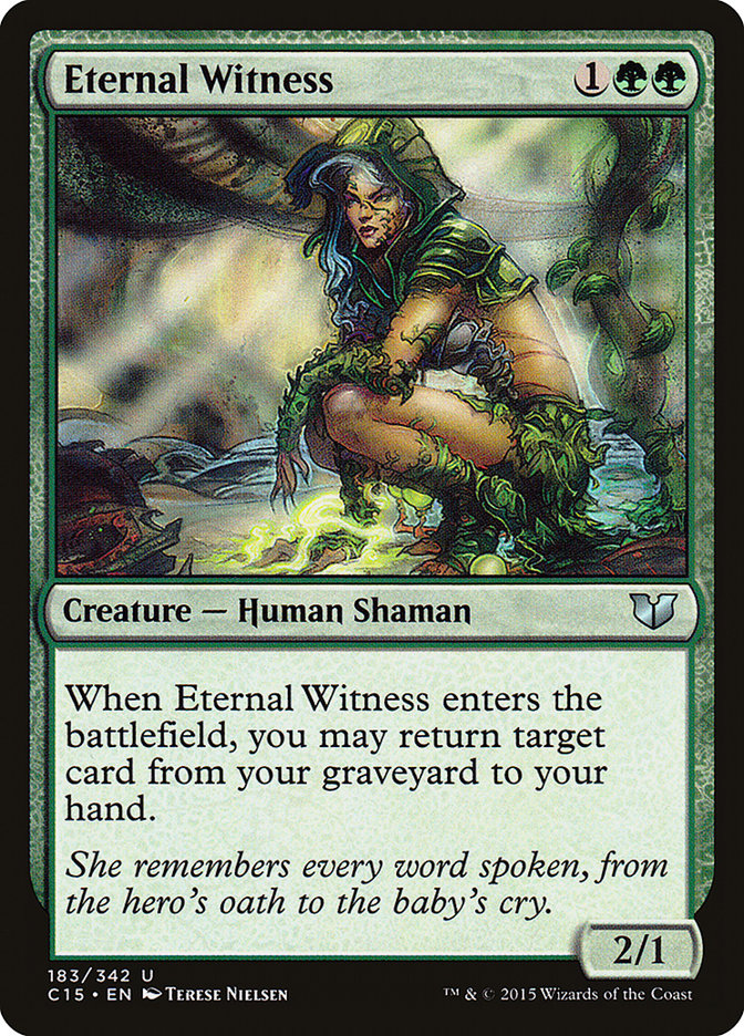 Eternal Witness [Commander 2015] | Gamers Paradise