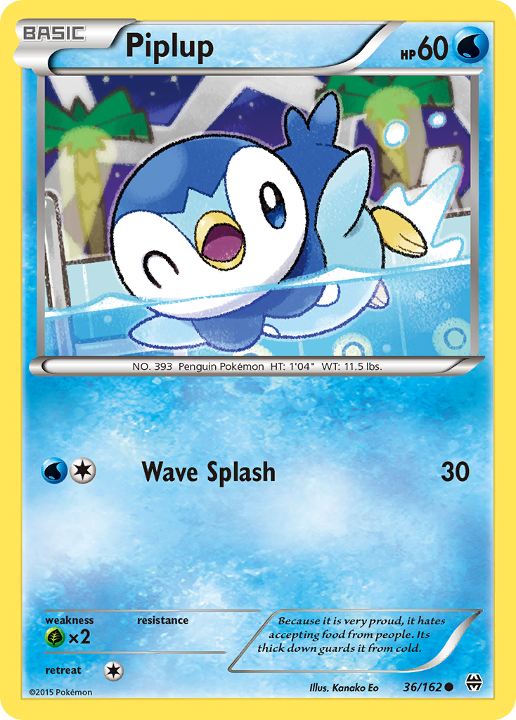 Piplup (36/162) [XY: BREAKthrough] | Gamers Paradise