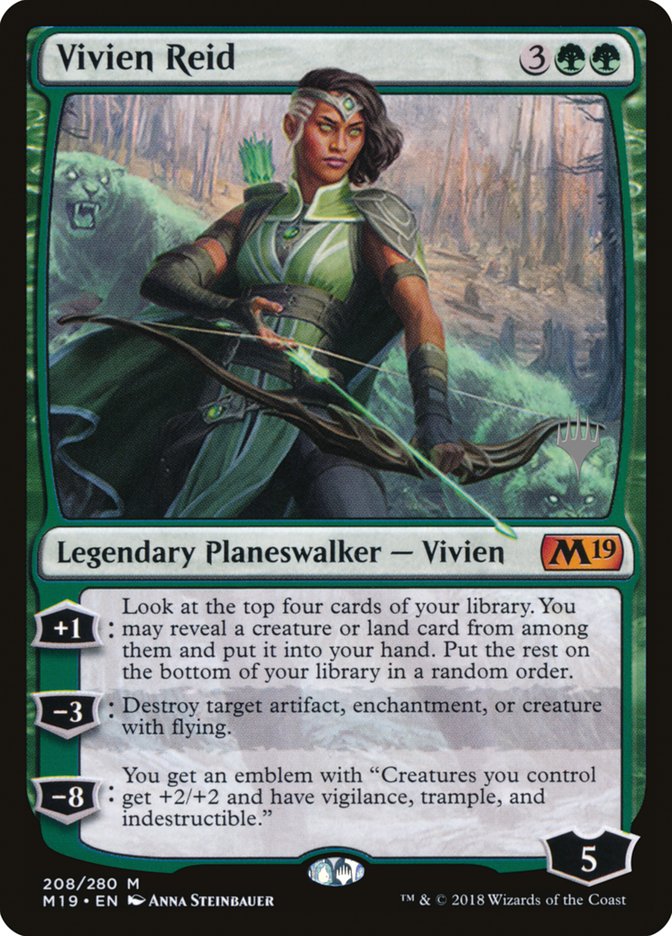 Vivien Reid (Promo Pack) [Core Set 2019 Promos] | Gamers Paradise