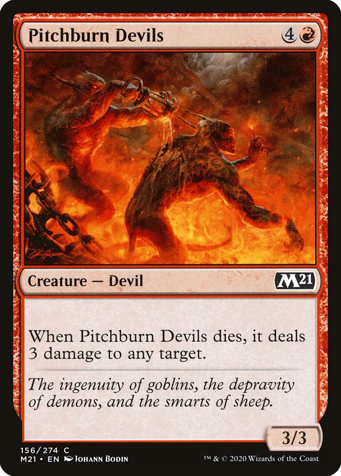 Pitchburn Devils [Core Set 2021] | Gamers Paradise