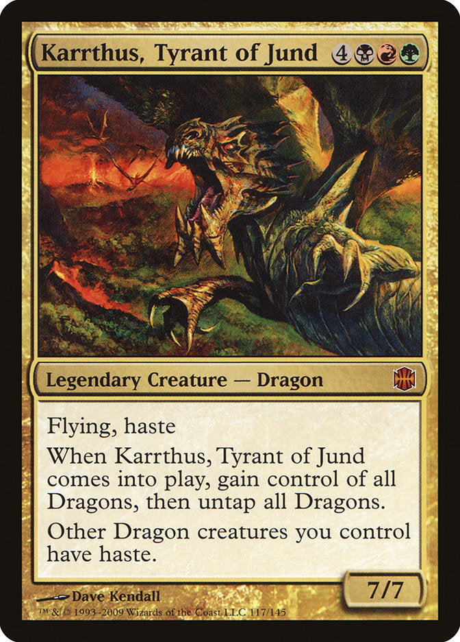 Karrthus, Tyrant of Jund [Alara Reborn] | Gamers Paradise