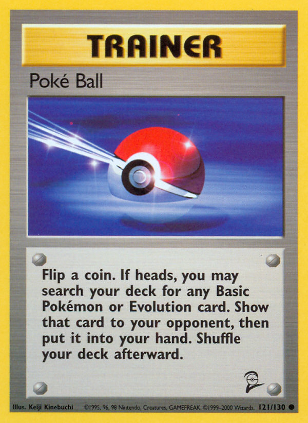 Poke Ball (121/130) [Base Set 2] | Gamers Paradise