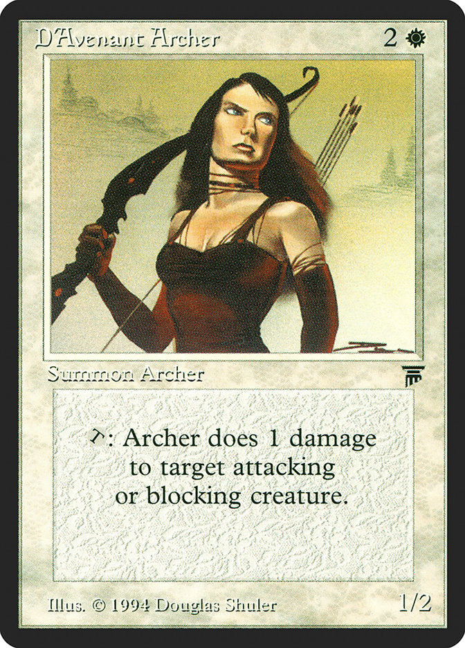 D'Avenant Archer [Legends] | Gamers Paradise