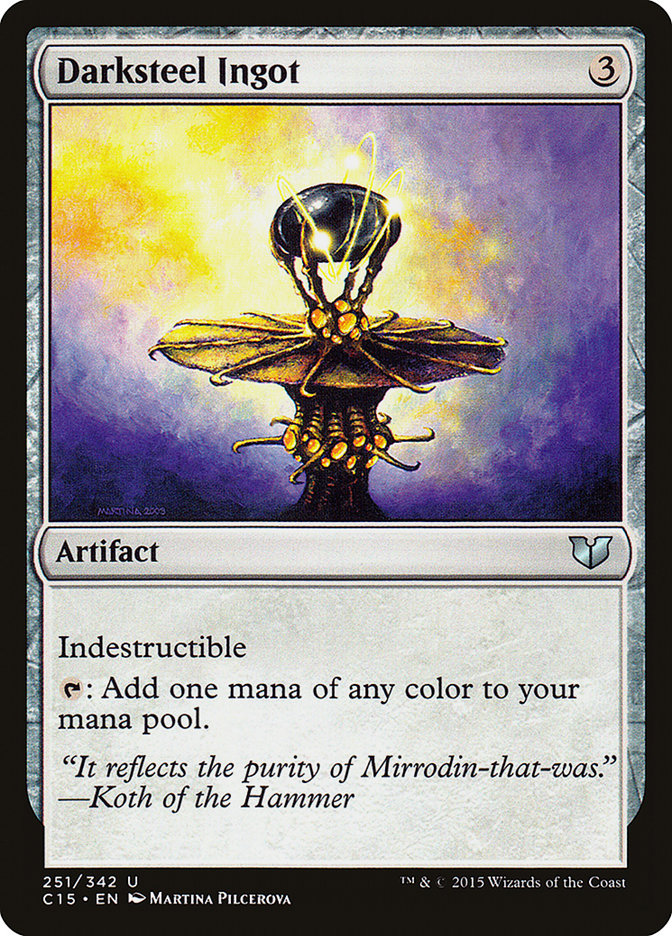 Darksteel Ingot [Commander 2015] | Gamers Paradise