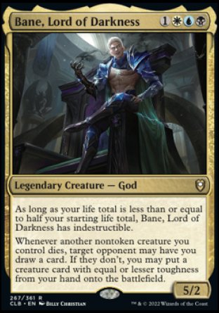Bane, Lord of Darkness [Commander Legends: Battle for Baldur's Gate] | Gamers Paradise