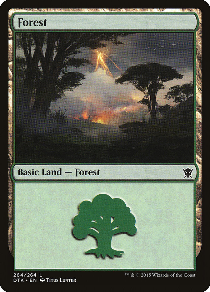 Forest (264) [Dragons of Tarkir] | Gamers Paradise