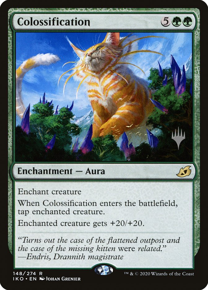 Colossification (Promo Pack) [Ikoria: Lair of Behemoths Promos] | Gamers Paradise