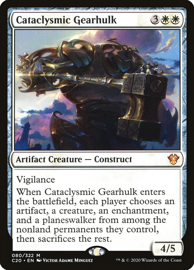 Cataclysmic Gearhulk [Commander 2020] | Gamers Paradise