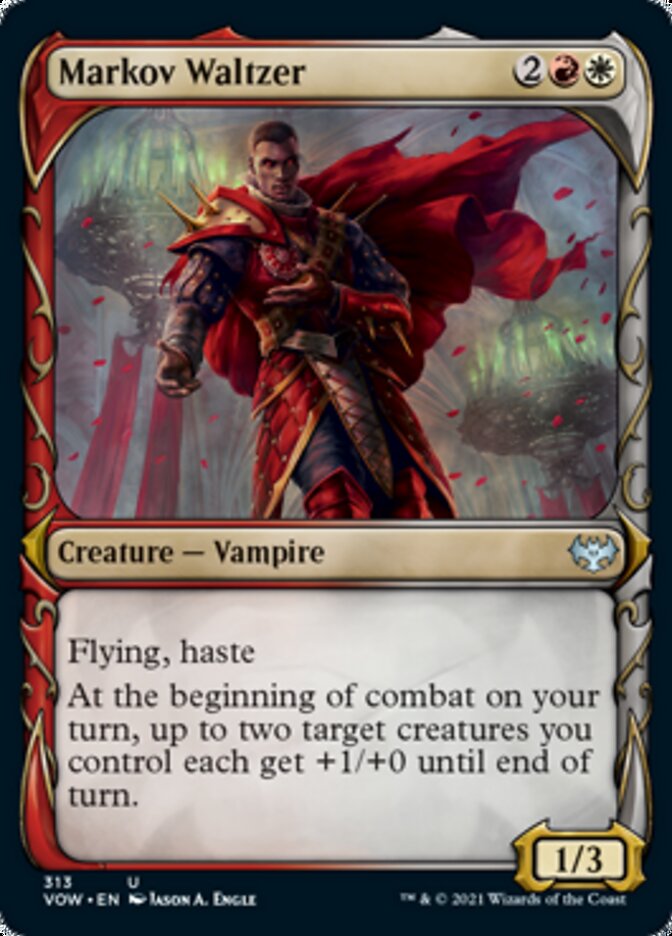 Markov Waltzer (Showcase Fang Frame) [Innistrad: Crimson Vow] | Gamers Paradise