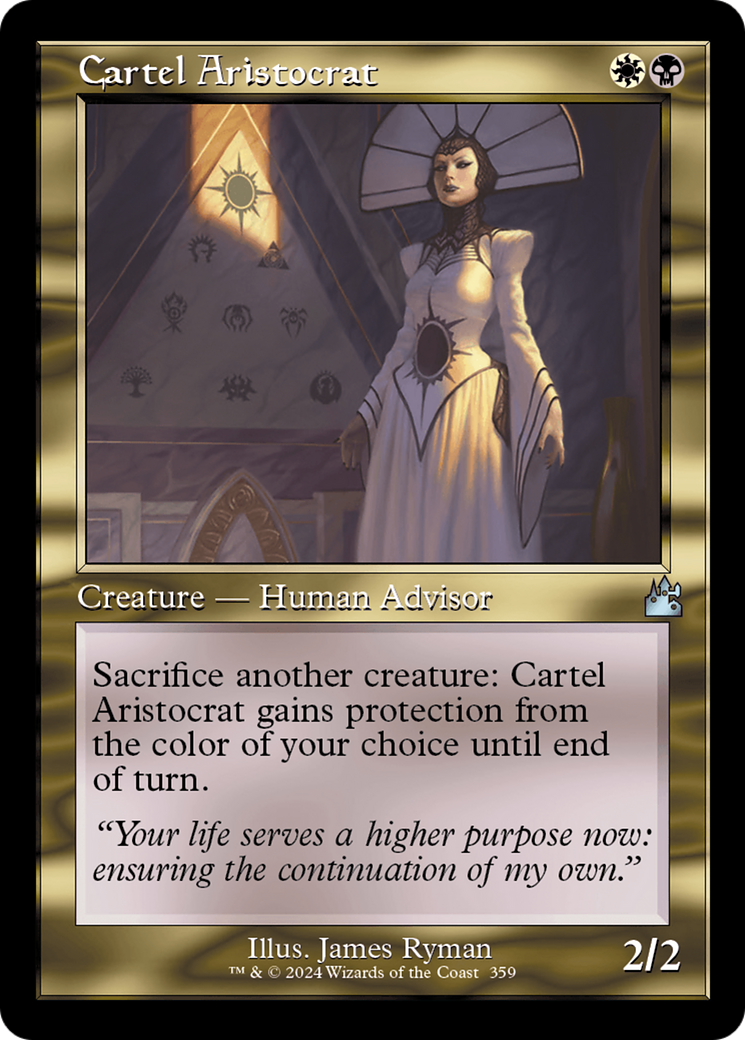 Cartel Aristocrat (Retro Frame) [Ravnica Remastered] | Gamers Paradise