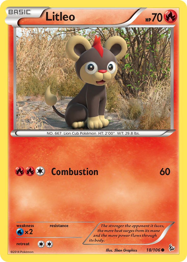 Litleo (18/106) [XY: Flashfire] | Gamers Paradise