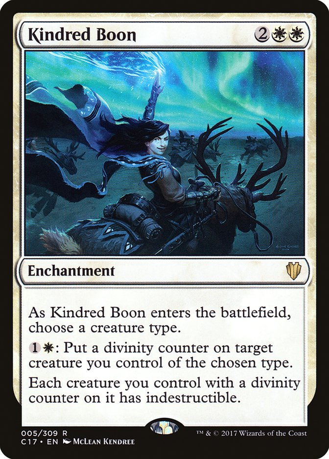 Kindred Boon [Commander 2017] | Gamers Paradise