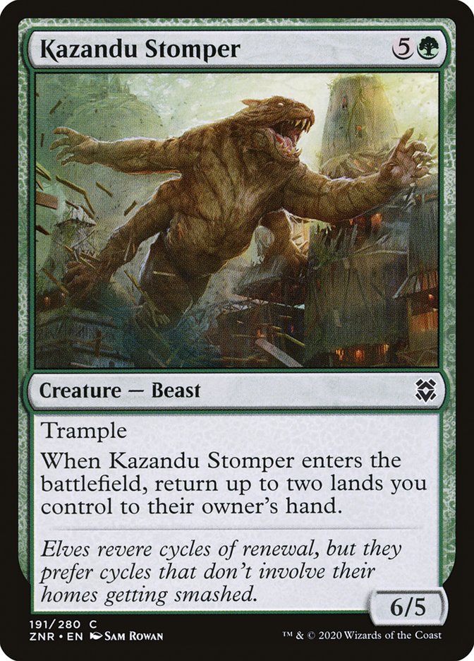 Kazandu Stomper [Zendikar Rising] | Gamers Paradise