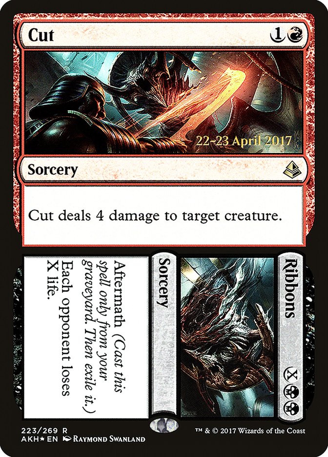 Cut // Ribbons [Amonkhet Prerelease Promos] | Gamers Paradise