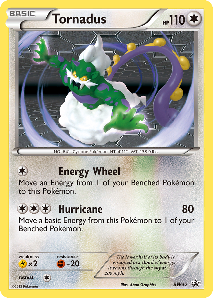 Tornadus (BW42) [Black & White: Black Star Promos] | Gamers Paradise